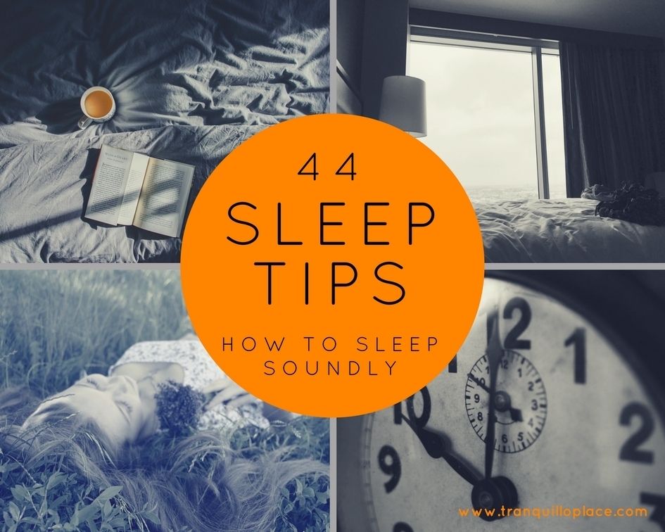 44 Sleep Tips